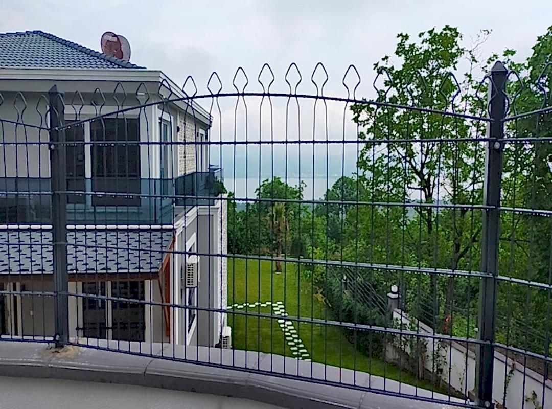 Desenli Double Panel Çit